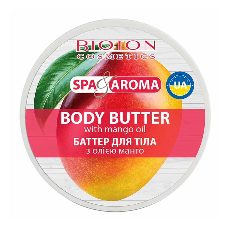 Уцінка! Батер для тіла Bioton Cosmetics Spa &amp; Aroma Body Butter With Mango Oil з олією манго, 250 мл
